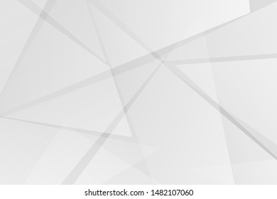 Abstract white and grey on light silver background modern design. Vector illustration EPS 10.