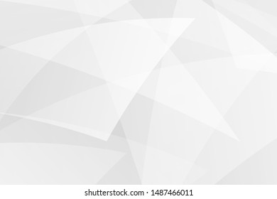 Abstract white and grey on light silver background modern design. Vector illustration EPS 10.