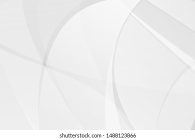 Abstract white and grey on light silver background modern design. Vector illustration EPS 10.