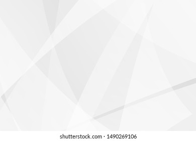 Abstract white and grey on light silver background modern design. Vector illustration EPS 10.
