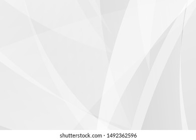 Abstract white and grey on light silver background modern design. Vector illustration EPS 10.