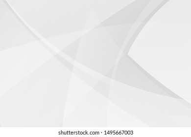 Abstract white and grey on light silver background modern design. Vector illustration EPS 10.