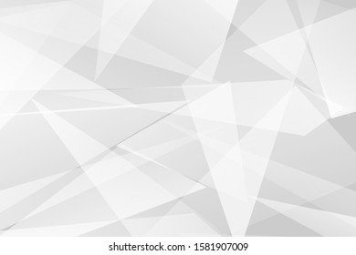 Abstract white and grey on light silver background modern design. Vector illustration EPS 10.