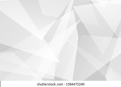 Abstract white and grey on light silver background modern design. Vector illustration EPS 10.