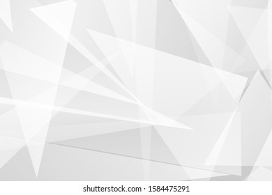Abstract white and grey on light silver background modern design. Vector illustration EPS 10.