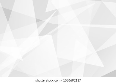 Abstract white and grey on light silver background modern design. Vector illustration EPS 10.