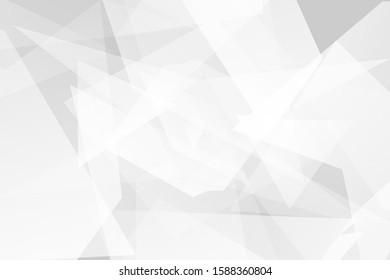 Abstract white and grey on light silver background modern design. Vector illustration EPS 10.