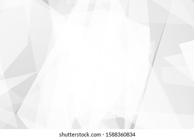 Abstract white and grey on light silver background modern design. Vector illustration EPS 10.