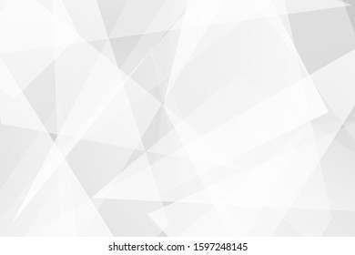 Abstract white and grey on light silver background modern design. Vector illustration EPS 10.