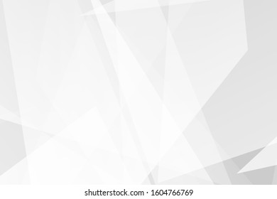 Abstract white and grey on light silver background modern design. Vector illustration EPS 10.