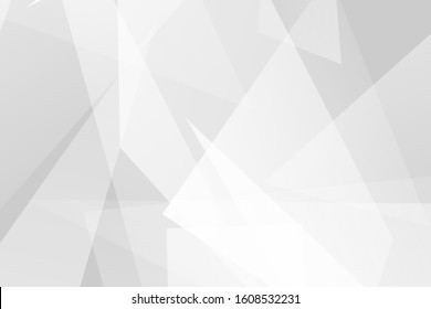 Abstract white and grey on light silver background modern design. Vector illustration EPS 10.