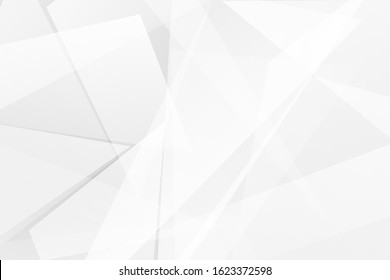 Abstract white and grey on light silver background modern design. Vector illustration EPS 10.
