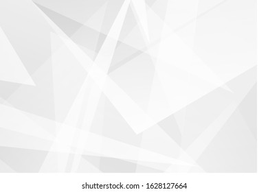 Abstract white and grey on light silver background modern design. Vector illustration EPS 10.