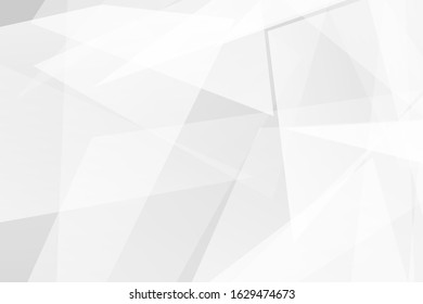 Abstract white and grey on light silver background modern design. Vector illustration EPS 10.