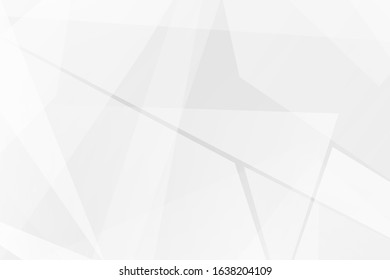 Abstract white and grey on light silver background modern design. Vector illustration EPS 10.