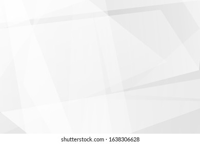 Abstract white and grey on light silver background modern design. Vector illustration EPS 10.