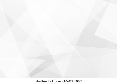 Abstract white and grey on light silver background modern design. Vector illustration EPS 10.