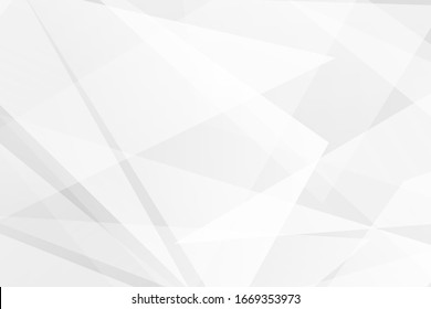 Abstract white and grey on light silver background modern design. Vector illustration EPS 10.