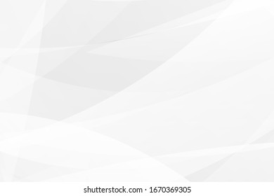 Abstraktes Weiß und Grau auf hellsilbernem Hintergrund, modernes Design. Vektorillustration, Abbildung EPS10.