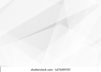 Abstract white and grey on light silver background modern design. Vector illustration EPS 10.