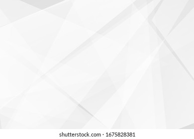 Abstract white and grey on light silver background modern design. Vector illustration EPS 10.