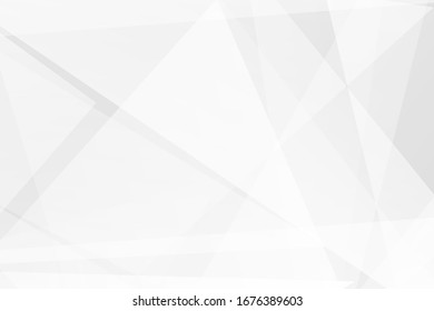 Abstract white and grey on light silver background modern design. Vector illustration EPS 10.