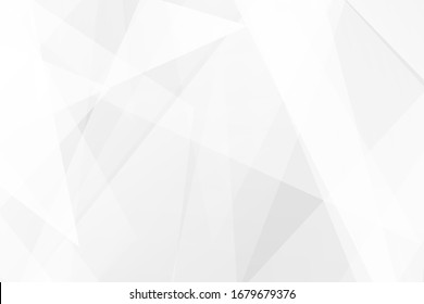 Abstract white and grey on light silver background modern design. Vector illustration EPS 10.