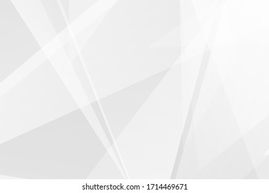 Abstract white and grey on light silver background modern design. Vector illustration EPS 10.