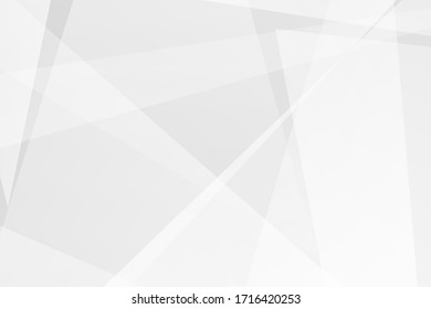Abstract white and grey on light silver background modern design. Vector illustration EPS 10.