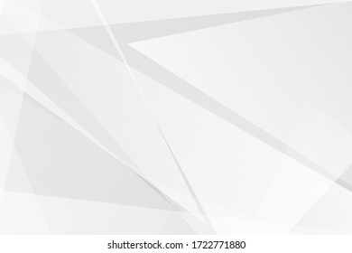 Abstract white and grey on light silver background modern design. Vector illustration EPS 10.
