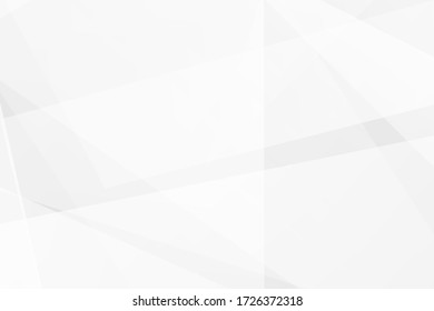 Resumen de diseño moderno en blanco y gris sobre fondo plateado claro. Ilustración del vector EPS 10.