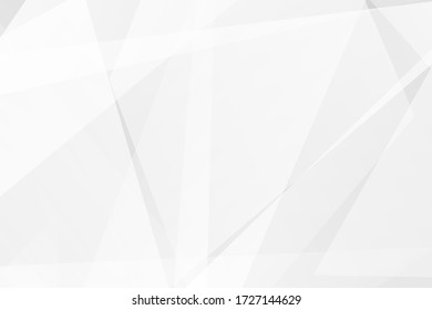 Abstract white and grey on light silver background modern design. Vector illustration EPS 10.