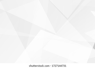 Resumen de diseño moderno en blanco y gris sobre fondo plateado claro. Ilustración del vector EPS 10.