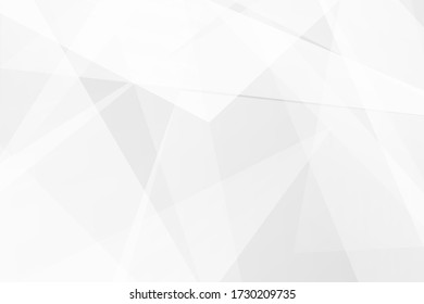 Abstraktes weiß und grau auf hellsilberem Hintergrund modernes Design. Vector Abbildung EPS 10.