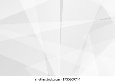 Resumen de diseño moderno en blanco y gris sobre fondo plateado claro. Ilustración del vector EPS 10.
