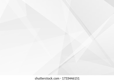 Resumen de diseño moderno en blanco y gris sobre fondo plateado claro. Ilustración del vector EPS 10.