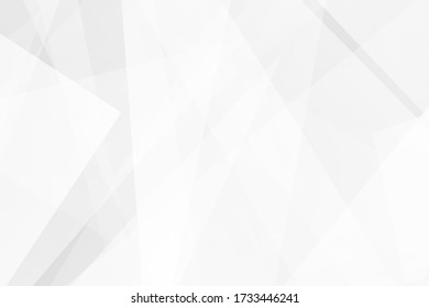Resumen de diseño moderno en blanco y gris sobre fondo plateado claro. Ilustración del vector EPS 10.
