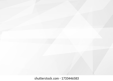 Abstraktes weiß und grau auf hellsilberem Hintergrund modernes Design. Vector Abbildung EPS 10.