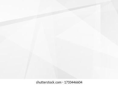 Resumen de diseño moderno en blanco y gris sobre fondo plateado claro. Ilustración del vector EPS 10.
