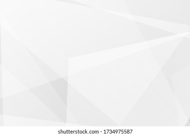 Abstract white and grey on light silver background modern design. Vector illustration EPS 10.