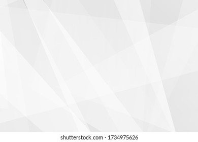 Resumen de diseño moderno en blanco y gris sobre fondo plateado claro. Ilustración del vector EPS 10.