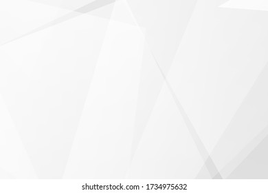 Abstract white and grey on light silver background modern design. Vector illustration EPS 10.