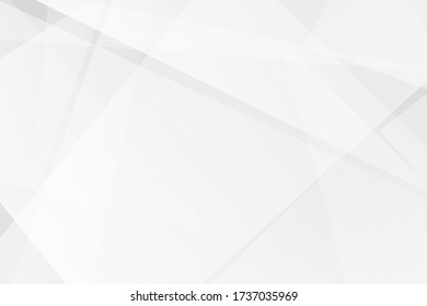 Resumen de diseño moderno en blanco y gris sobre fondo plateado claro. Ilustración del vector EPS 10.