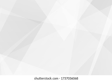 Resumen de diseño moderno en blanco y gris sobre fondo plateado claro. Ilustración del vector EPS 10.