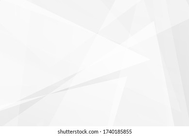 Abstract white and grey on light silver background modern design. Vector illustration EPS 10.