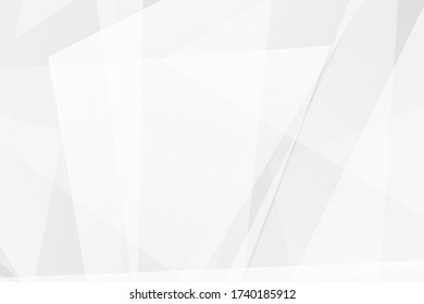Abstract white and grey on light silver background modern design. Vector illustration EPS 10.