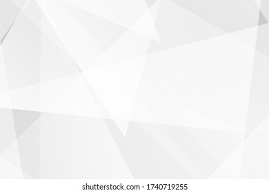 Abstract white and grey on light silver background modern design. Vector illustration EPS 10.