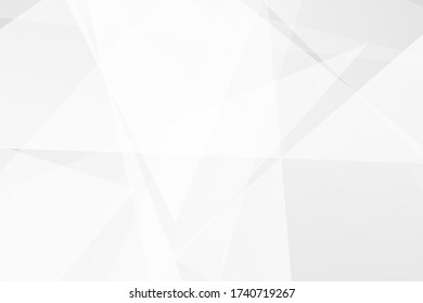 Abstract white and grey on light silver background modern design. Vector illustration EPS 10.