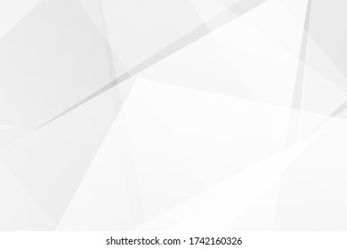 Resumen de diseño moderno en blanco y gris sobre fondo plateado claro. Ilustración del vector EPS 10.