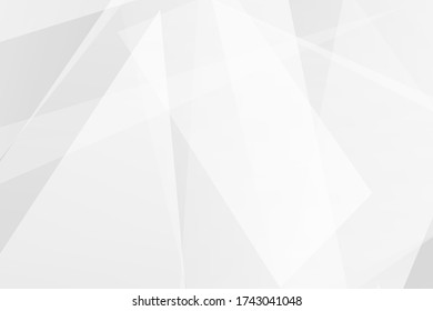 Abstraktes weiß und grau auf hellsilberem Hintergrund modernes Design. Vector Abbildung EPS 10.